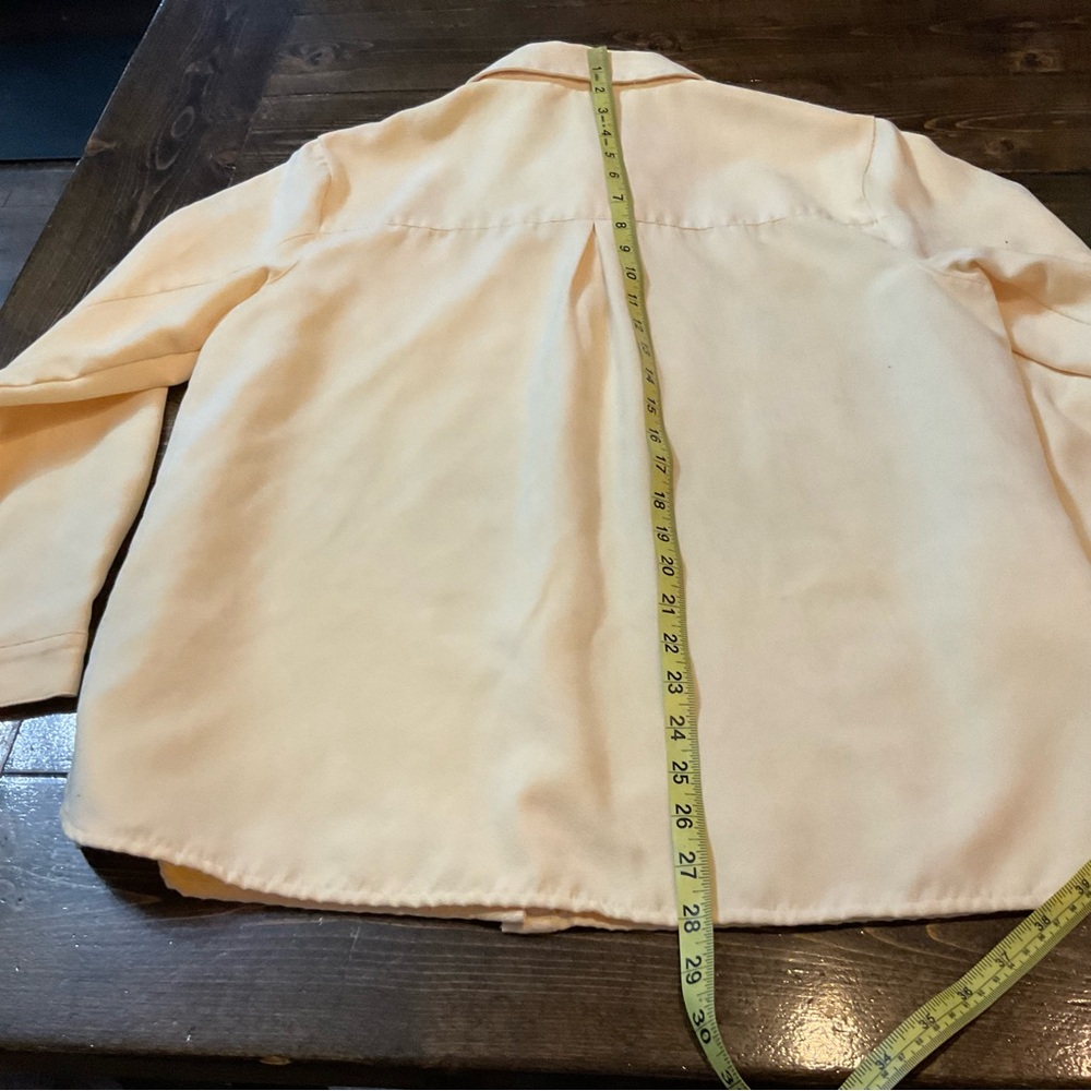 Cream Button-Up Shirt - Picture 6 of 8